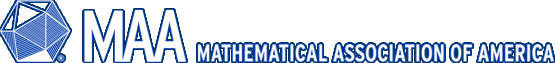 image link to MAA (Mathematical Association of America) main web site